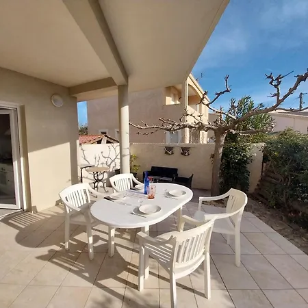 Apartamento Superbe T4, Rdc, 6 Couchages, Parking, Proche Narbonne-Plage
